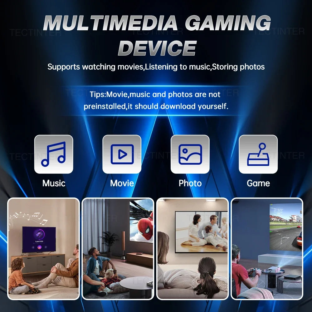 Consola de videojuegos M8 4K con 20.000 juegos integrados, mando inalámbrico, retro, portátil, para PS1, envío directo