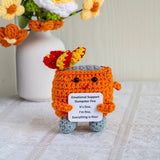 New Knitted Positive Turtle Doll Handmade Emotional Support Positive Crochet Sea Turtles Gifts for Christmas New Year Birthday