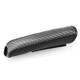 Funda de cuero de fibra de carbono para freno de mano de coche, funda protectora, protección para freno de mano, accesorios para el interior del coche 