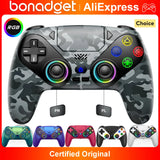 Controller For Playstation 5 PS5/PS5 Pro/Slim/PC Gamepads W/Hall Effect RGB Wireless Game Control Joystick Marco/Turbo Program