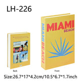 Travel Series Fake Book Decoration Coffee Table Living Room Fashion Fake Book Storage Box Decor Model Room IBIZA CAPRI