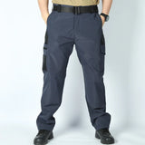 Men's Quick Dry Tactical Pants Water Resistant Outdoor Pants Lightweight Stretch Cargo Hiking Mountain Fishing Camping Pants