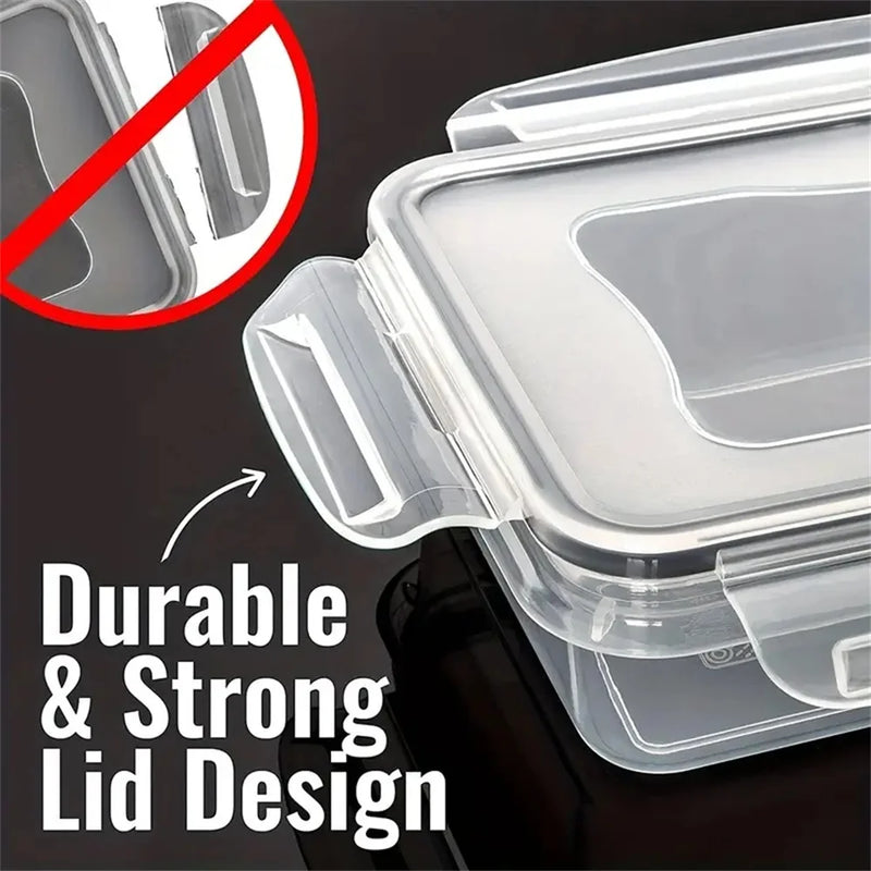 Kitchen Food Containers 12pcs-set,BPA FREE Lunch Box Sugar Cereals Storage Container