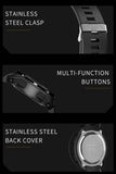 SMAEL 8105 Digital Watches Sports LED Wristwatches Men's 50m Waterproof Watch Digital Light Stopwatch Watch for Men