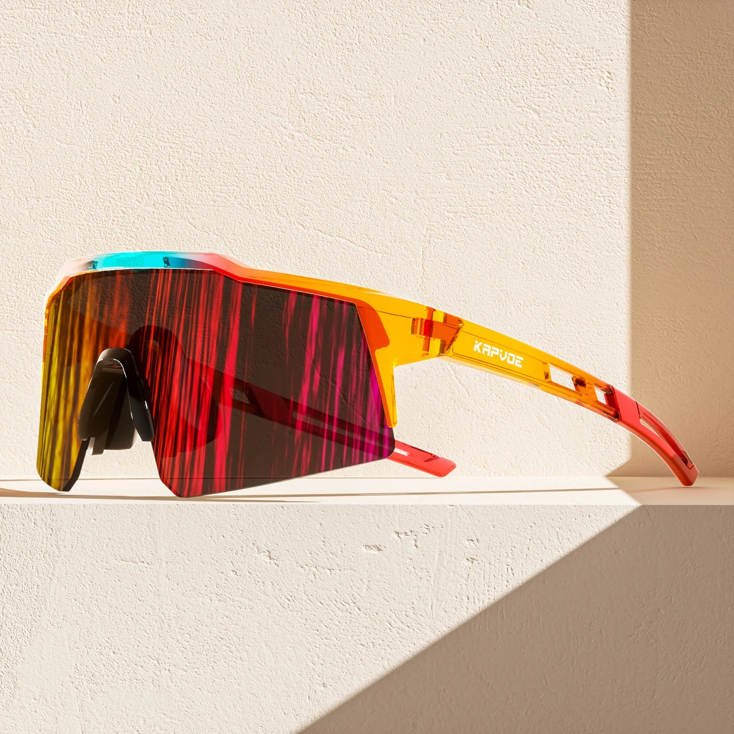 Kapvoe Photochromic Teenager Kids Cycling Sunglasses Sport Bicycle Glasses UV400 Child Goggle Outdoor Boys Girls Running Eyewear