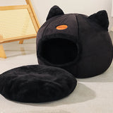 New Deep Sleep Comfort In Winter Cat Bed Little Mat Basket Small Dog House Products Pets Tent Cozy Cave Nest Indoor Cat Bed