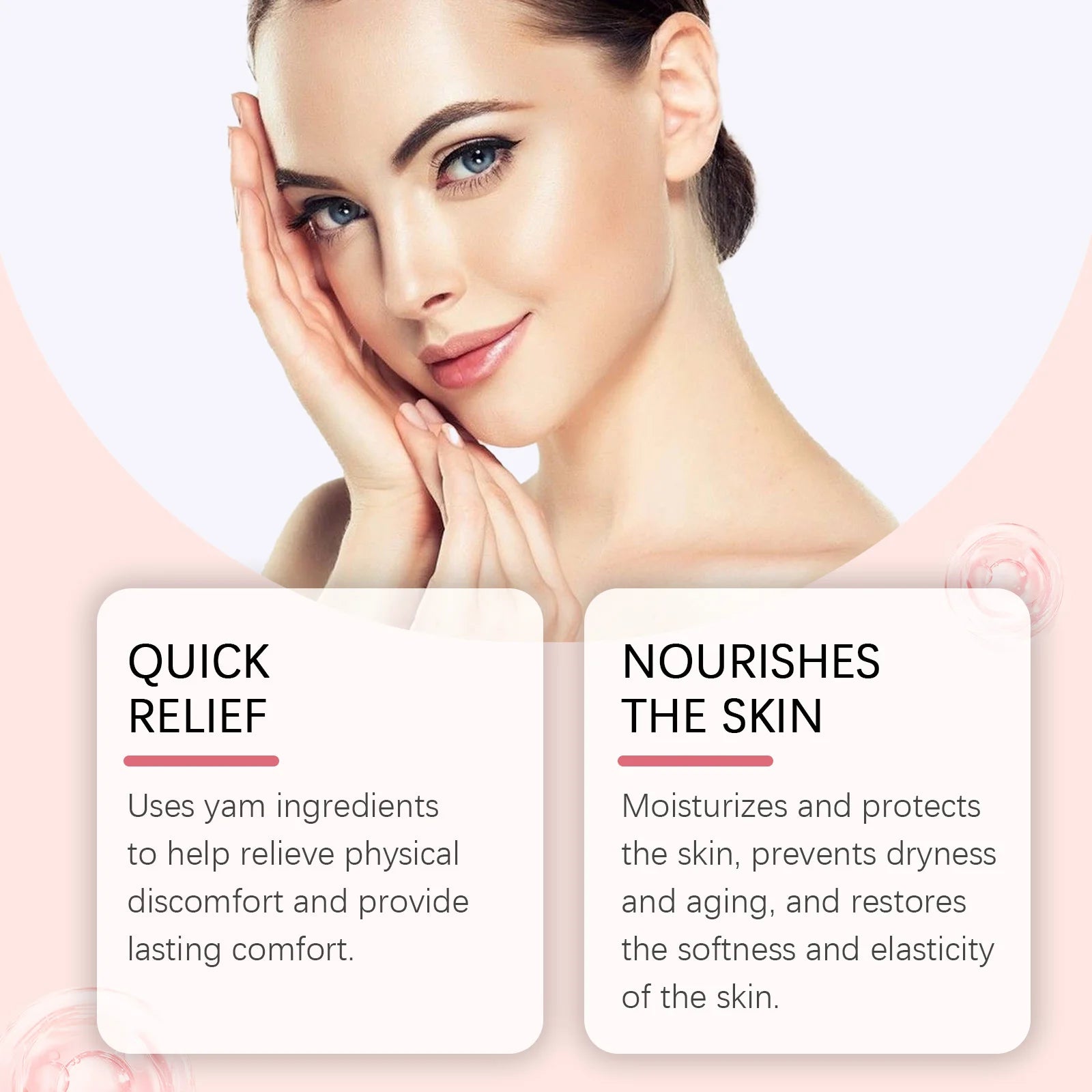 Wild Yam Cream For Hormone Balance Menopause Soothing Reduce Hot Flashes Women Body Balance Support Progesterone Relief Cream