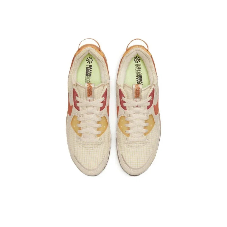 Nike Air Max 90 "Fuel Orange" Retro-style Low Air Cushion Running Shoes For Men Women Unisex Sneaker Casual DH2973-200