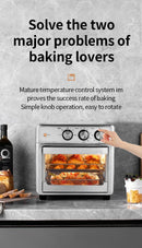 Smart air fryer oven 26L 13L Large Capacity Electric Air Fryers Visible Window Household Kitchen Deep Fryer without Oil EU 220V