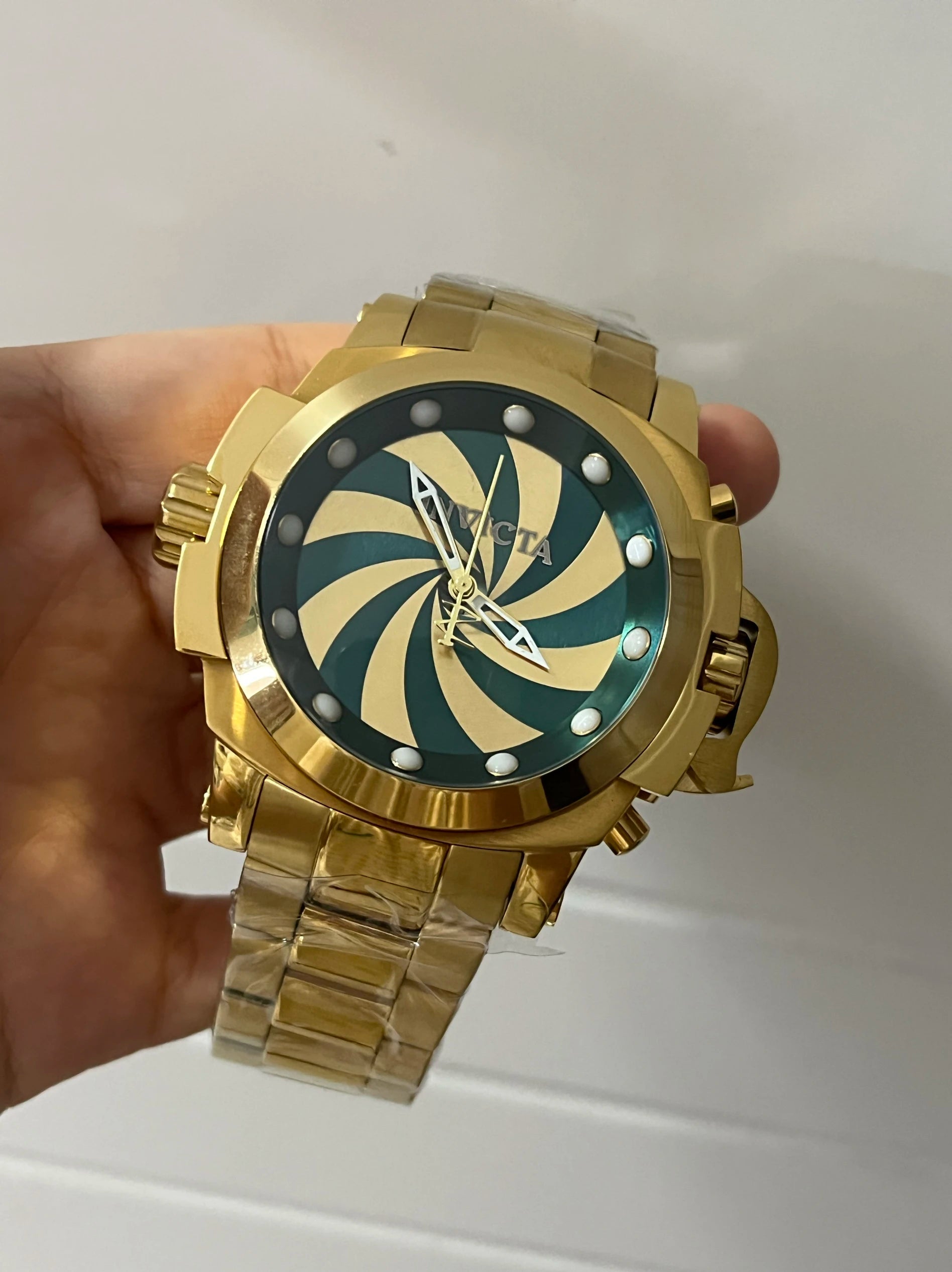 INVICTA Vortex Element Waterproof Quartz Large Dial Men's Watch