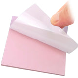 50 Sheets Creative Transparent PET Waterproof Sticky Note Pads Notepads Post-its for School Stationery Office Supplies