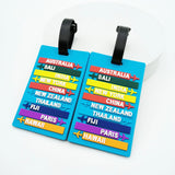 1PCS Luggage Tag Travel Cute Suitcase Luggage Tag Cartoon ID Address Holder Travel Baggage Label Accessories