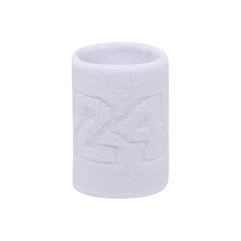 Muñequera elástica de algodón con número 30 para baloncesto, ideal para hombres y niños, gimnasio, fitness, tenis, correr y absorber el sudor.