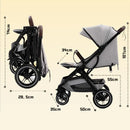 Baby Stroller High Landscape Portable Ultra-lightweight Newborn Travel Shock-absorbing Stroller newborn rocker For 0-4 Year Old