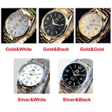 Orient Double Lion Classic Watch Series Men's Watch Stainless Steel Band Luxury Multi-Function Automatic Mechanical Tourbillon
