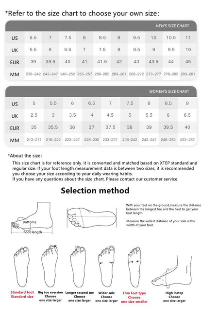 Xtep Star-X Skateboarding Shoes For Women 2024 Spring Comfortable Women's Leisure Shoes Thick Sole Outdoor Shoes 876118310003