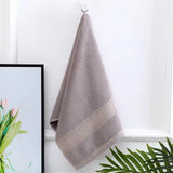 Toalla absorbente gruesa de algodón puro, de absorción rápida, suave y de secado rápido. 