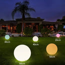 RGB Waterproof LED Garden Ball Light Solar Lighting USB Charge Deco Lamp Remote Control 16 Colors for Party Wedding Street Yard