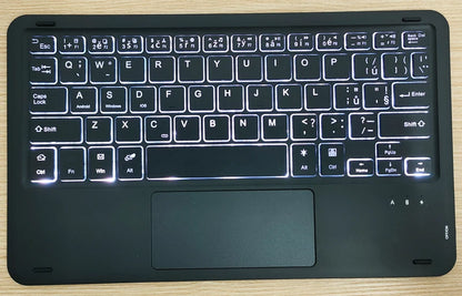 Bluetooth Keyboard Case For Xiaomi Pad 7 7 Pro 11.2 Trackpad Tablet Case Russian Arabic Hebrew Spanish Korean French Keyboard