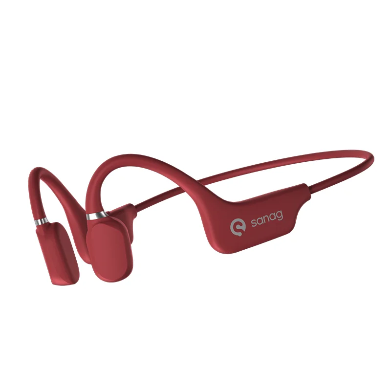 Sanag A5X True Bone Conduction Earphone Open Ear Bluetooth Wireless Sport Headphones Waterproof Headset 3D Stereo Sound