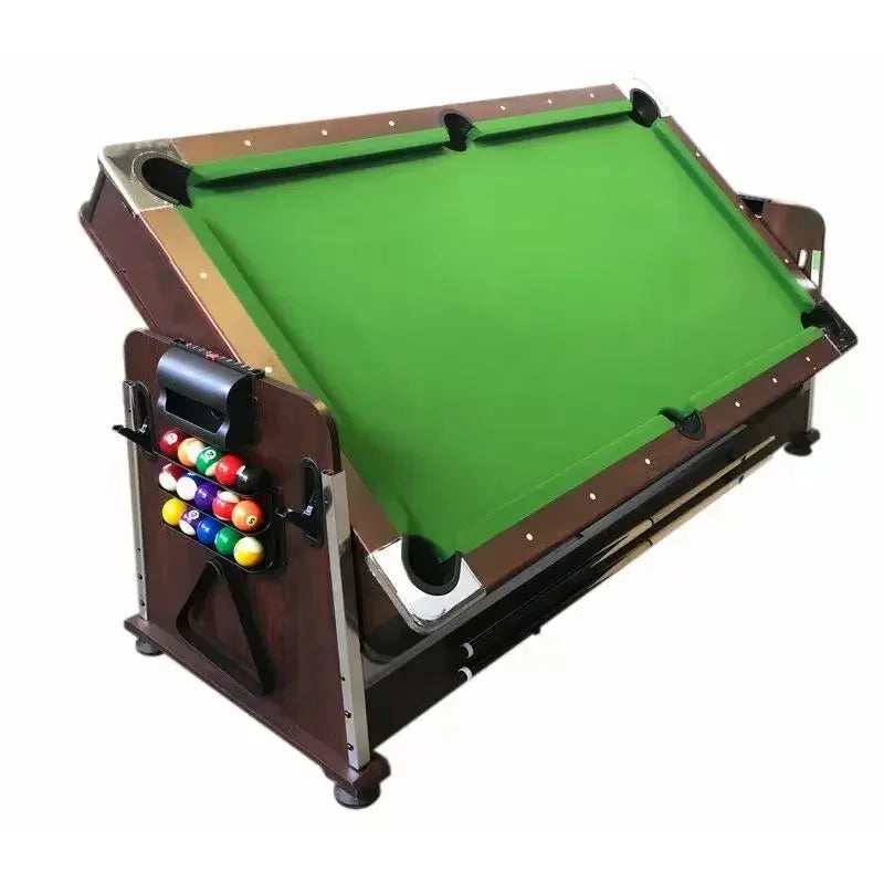 Mesa de billar multijuegos 4 en 1 giratoria moderna para hockey de aire