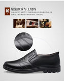 Men's leather shoes, new black, soft bottom, anti-slip, breathable shoes, men's business dress casual, luxury light flat