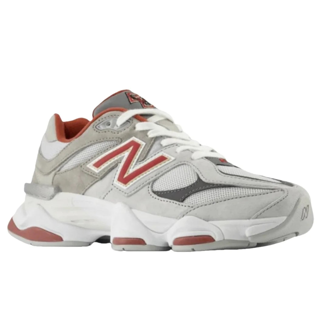 NewBalance NB 9060 Men's and Women's Casual Shoes Fashion Breathable Walking Mesh Flat Shoes Sneakers White Female Footwear