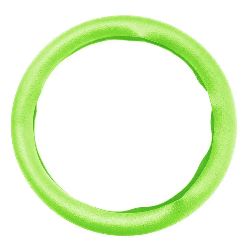 Car Silicone Steering Wheel Cover Men's And Women's Summer Fashion Sweat Wicking Non-slip All-season Model Thin And Soft