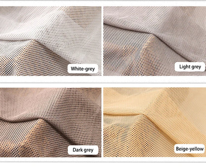 155x45cm 2x2 Low-stretch Mesh Fabric for Sewing Mosquito Net Curtain T-shirt Sportswear Knitted Lining Fabric Cloth Accessories