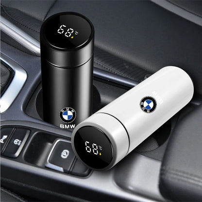 Termo inteligente con pantalla de temperatura, de acero inoxidable 304, con aislamiento al vacío, para BMW M Performance.