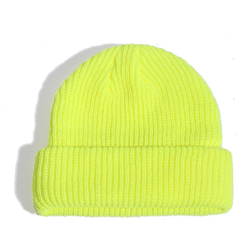 Custom Logo Beanie, Men's Cap Your Embroidered Design Hats for Woman Winter Warm Skull Balaclava DIY Team Logo Elastic Knit Cap