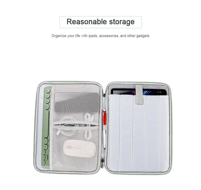 Sleeve Case For iPad 10th 9th Generation Pro 12 9 Shockproof Cover for Air 5/4 MiPad 5 Pro 11 12.4 Bag For Macbook Matepad 12.6