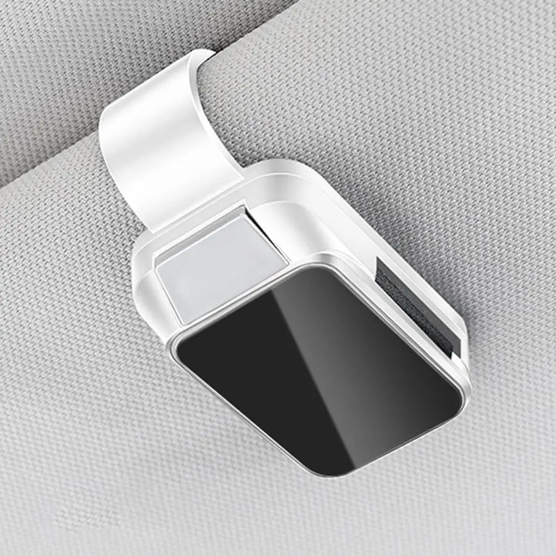 Car Sunglasses Clip Sun Visor Glasses Holder Card Ticket Holder Stable Storage Clips Eyeglasses Hanger Car Interior Accessories