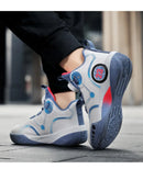 High Designer Basketball Shoes For Men Trend 2024 High Top Sneakers Brand Platform Non-slip Basketball Tennis Men Gym Shoes