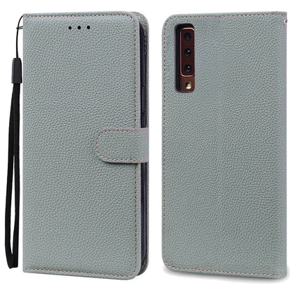Funda de cuero de lujo con tapa para Samsung Galaxy A7 2018 (SM-A750F)