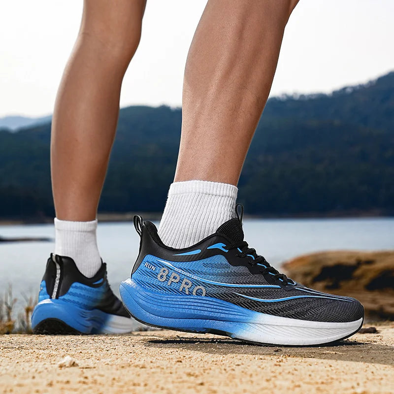 Couple Running Shoes Men Mesh Breathable Outdoor Sports Lightweight Flat Trendy Sneakers Original Tennis Shoes for Women