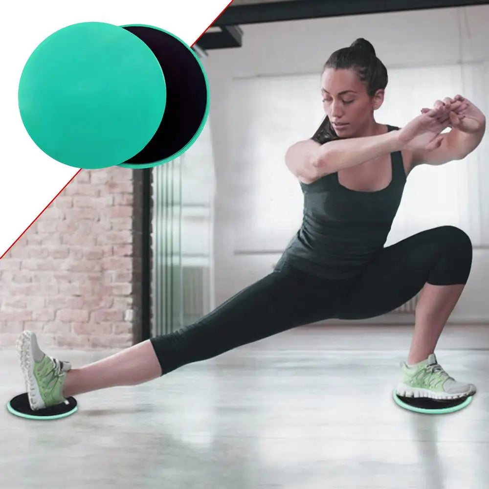 Fitness Core Slider Pilates Exercise Gliding Discs Slider Full-Body Workout Accessories Abdominal Training Yoga Sports Equipment