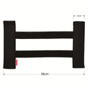 Car Back Rear Trunk Elastic Mesh Fixed Straps Car Interior Organizer Extinguisher Storage Net Seat Back Fixing Bag Car Accessory