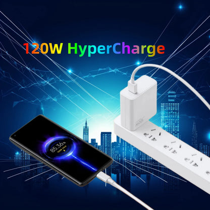 Original  Xiaomi 120W Turbo Fast Charger With EU/US Adapter And USB Type C Cable