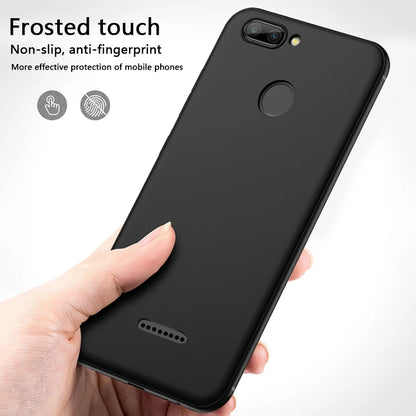 Funda de silicona TPU mate para Xiaomi Redmi 6 6A (5,45 pulgadas)