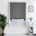 Blind for Window Self Adhesive Pleated Blinds Cordless No Drill Fabric Blinds Room Darkening Shades Blackout Shades for Bathroom