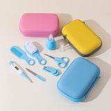8pcs/Set Nail Clippers Baby Care Soft Comb Brush Care Combination Hair Comb Grooming Brush Set Nail Trimmer Tool Kit Healthcare