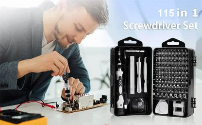 NEW precision screwdriver 115-in-1 set multifunctional professional repair tool with 98pcs magnetic suitable for various repairs