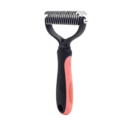 Cepillo profesional para quitar el pelo de mascotas, removedor de nudos, peine para cachorros y gatos, suministros para el cuidado de perros.