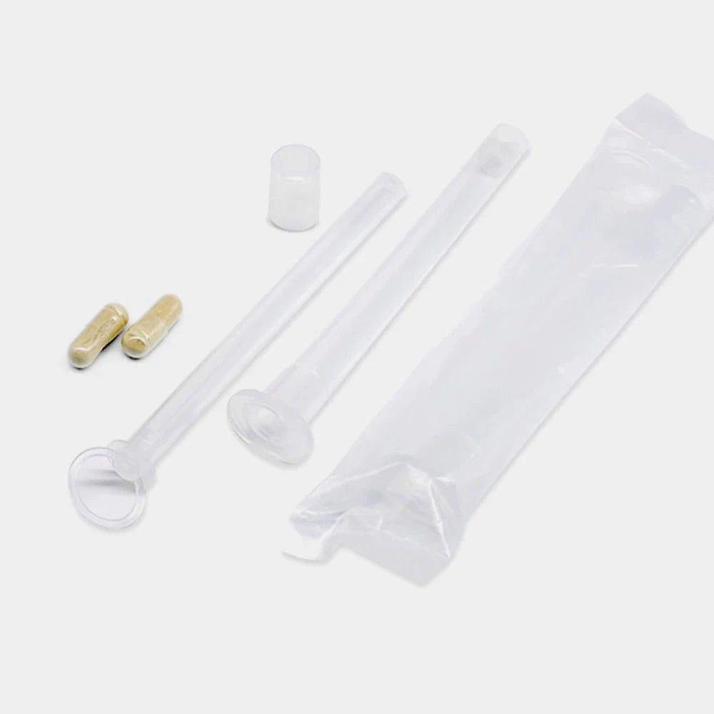 5Pcs Transparent Vagina Detox Suppositories Applicator Pusher Disposable Medical PP Capsule Applicators Available for Pills