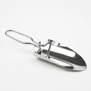 Mini Stainless Steel Garden Tools Collapsible Folding Shovel Camping Spade Gardening Tool Cloth Package