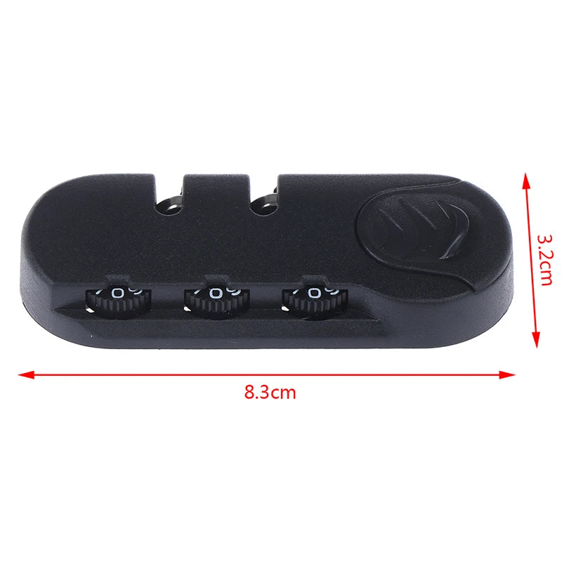 Combination Padlock Accessories for Bag Lock Luggage Travel Bag Code Lock