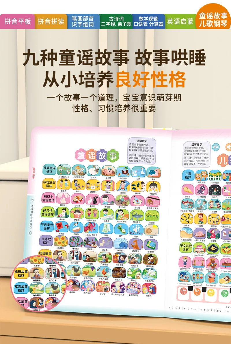 Comprehensive Training in Language, Mathematics, and English, Audiobooks, Early Education Enlightenment