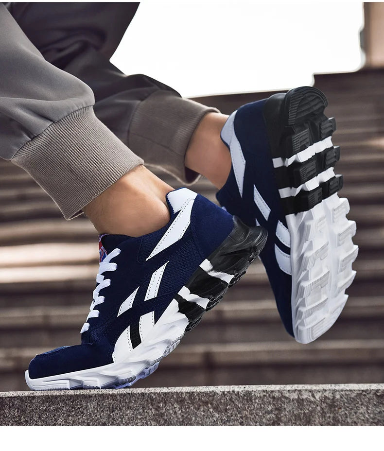 Men Sports Running Shoes Casual Marathon Breathable Lightweight Women's Comfortable Athletic Nonskid Walking Sneakers Outdoors