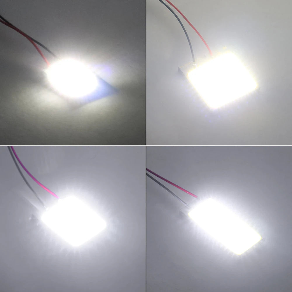 1pcs Festoon LED C5W COB Bulb 31mm 36mm 39mm 41/42mm T10 W5W Auto Dome License Plate Light Luggage Trunk Lamp Clearance Lights